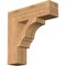 Ekena Millwork Balboa Block Smooth Bracket, Western Red Cedar, 5 1/2"W x 22"D x 22"H BKT06X22X22BOA05SWR - alternate 1